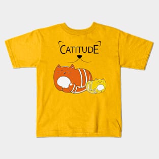 You've got Catitude! Kids T-Shirt